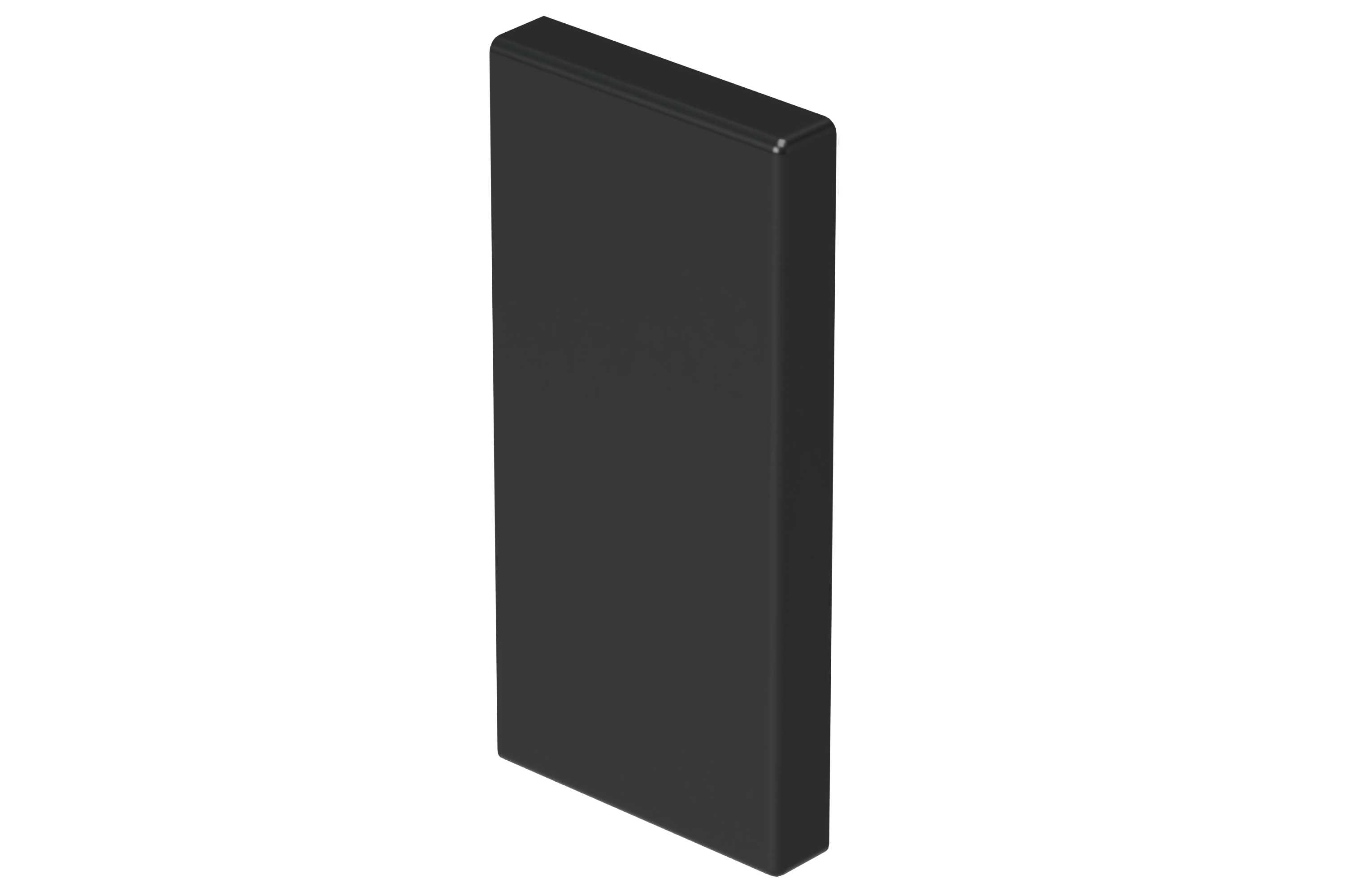 Wibe Group - Endestykke 110/52 sort RAL9017