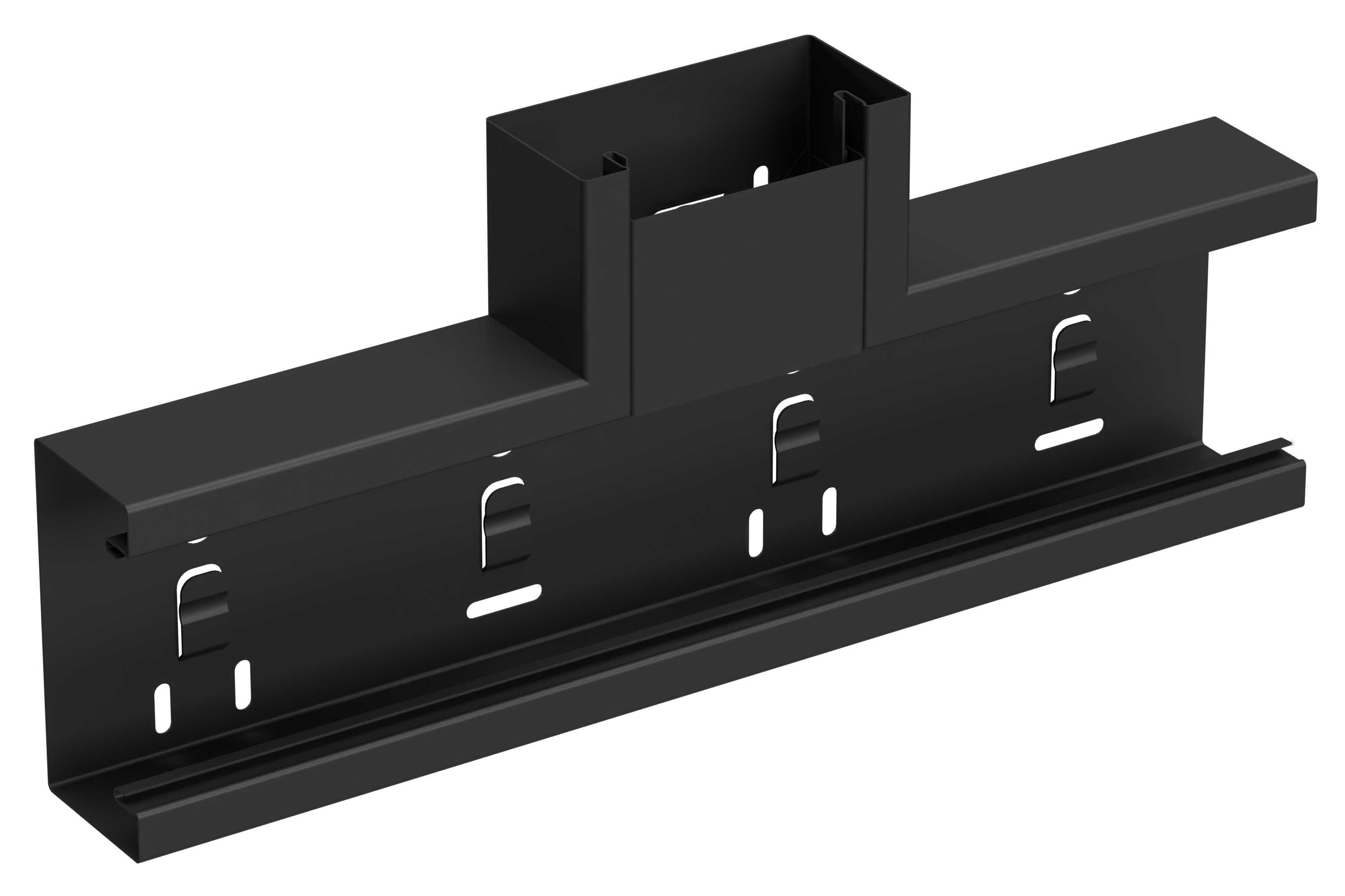 Wibe Group - T-stykke 110/52 sort RAL9017