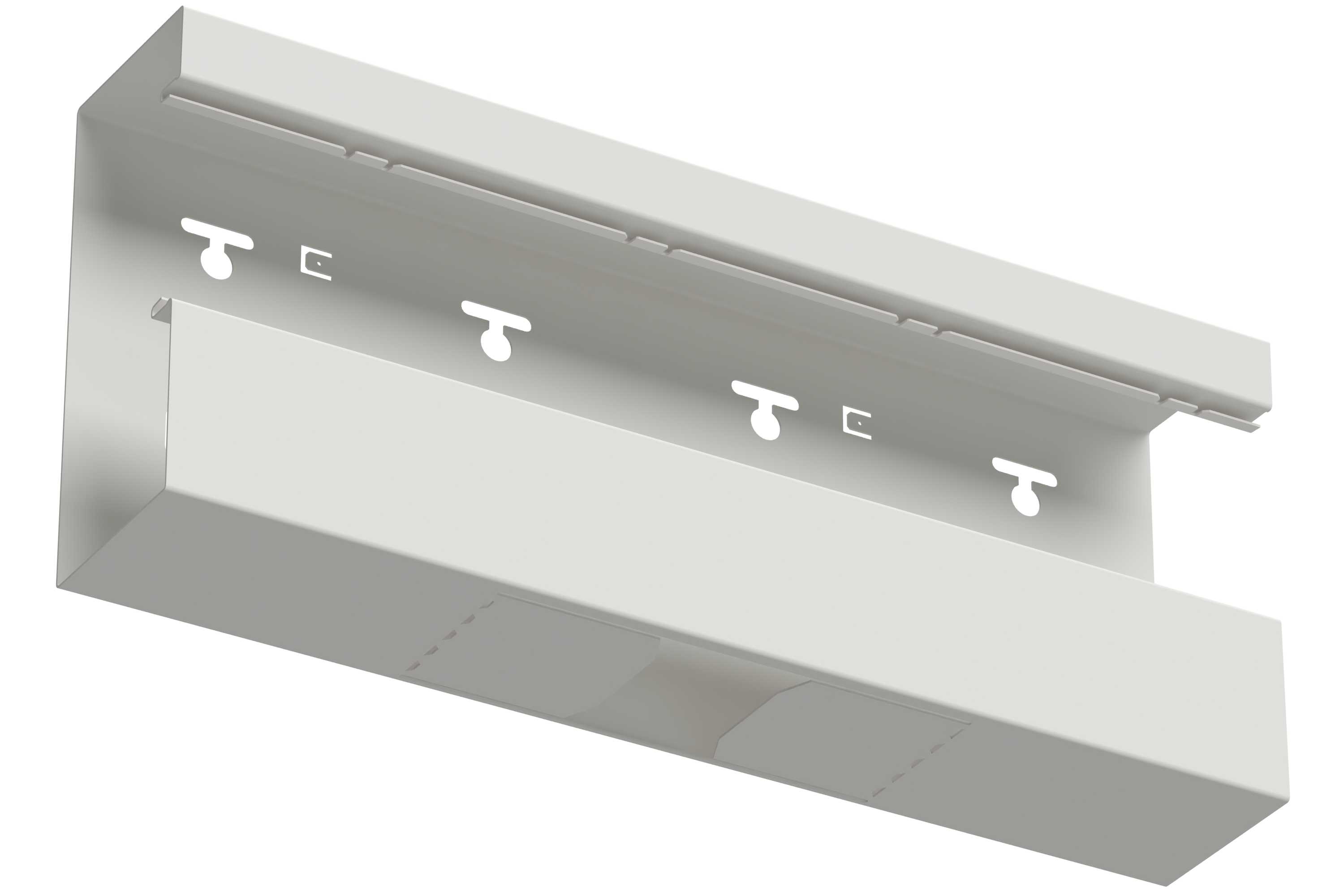 Wibe Group - T-stykke ned 170/72 hvit RAL9