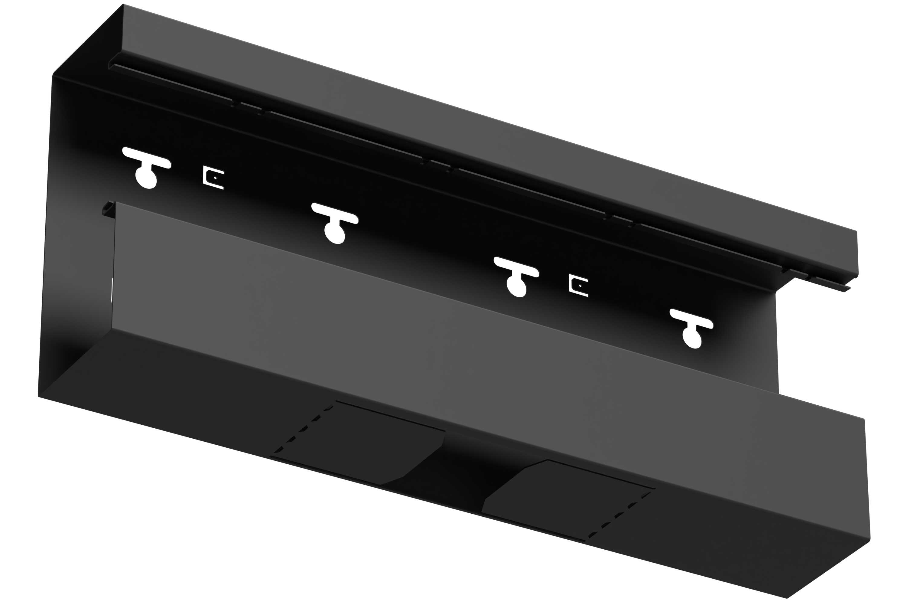 Wibe Group - T-stykke ned 170/72 sort RAL9