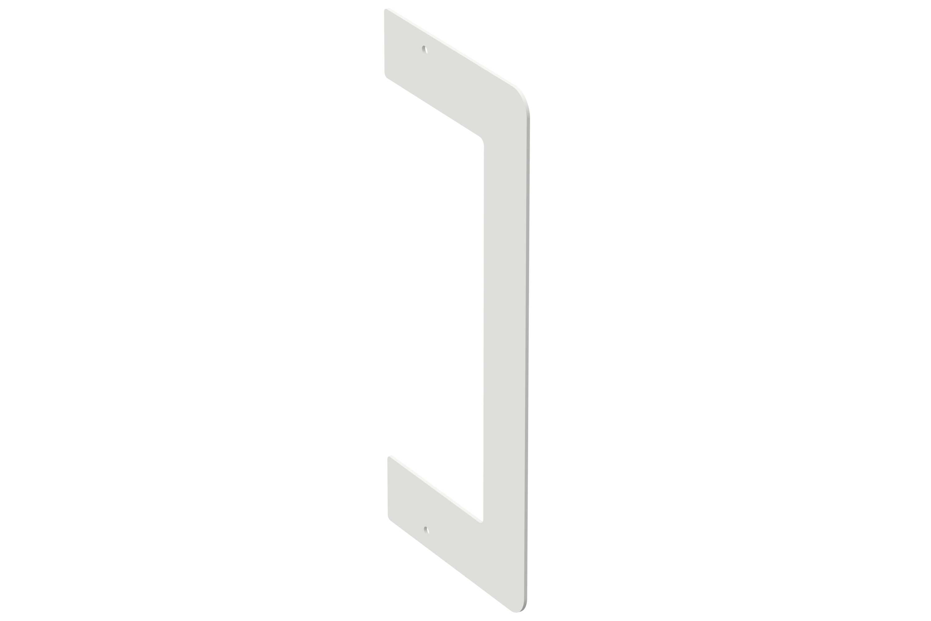 Wibe Group - Veggramme 170/72 hvit RAL9003