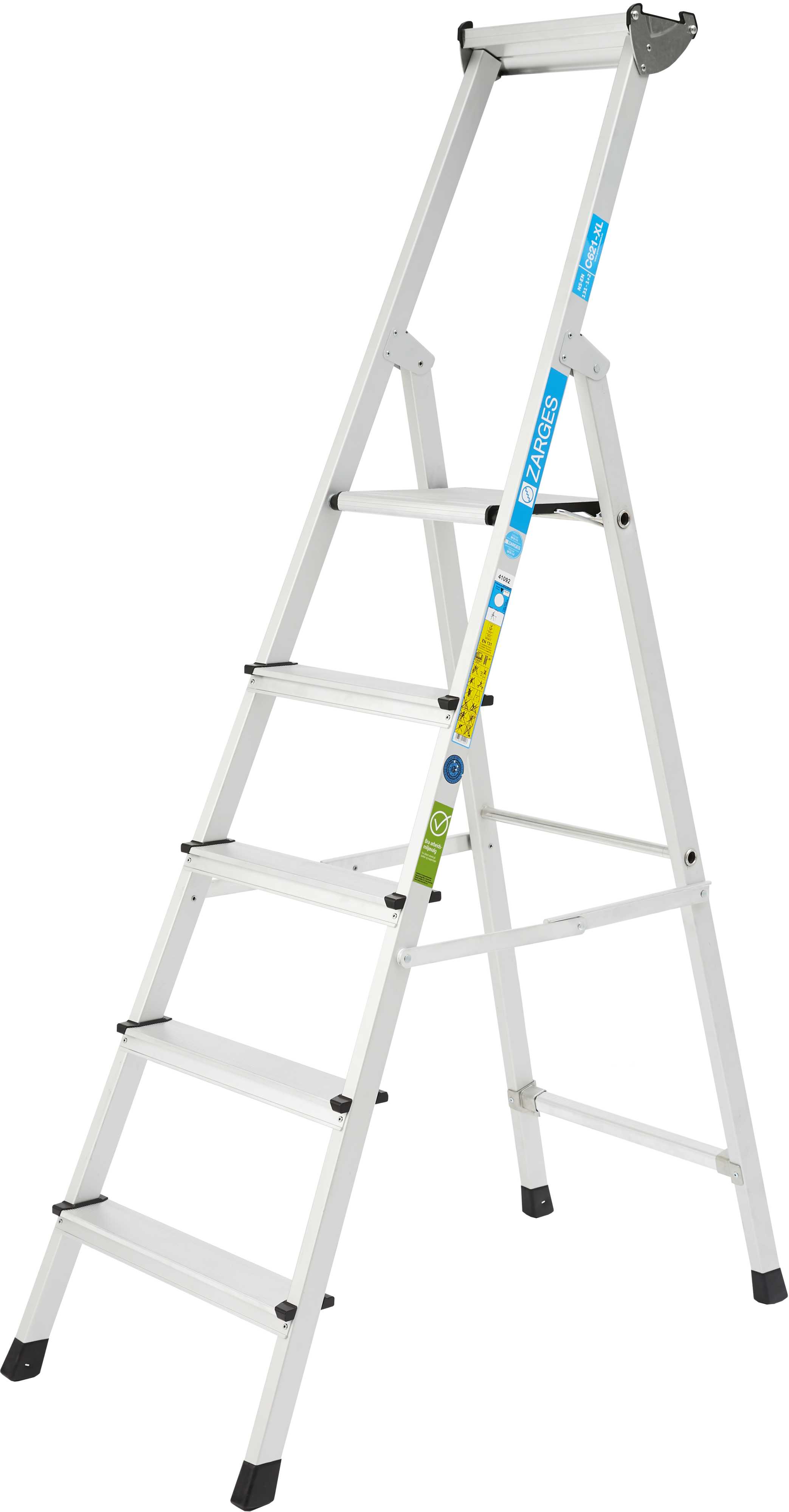 Zarges - TRAPP 5 TRINN C621 XL PROFF STIGE GR1
