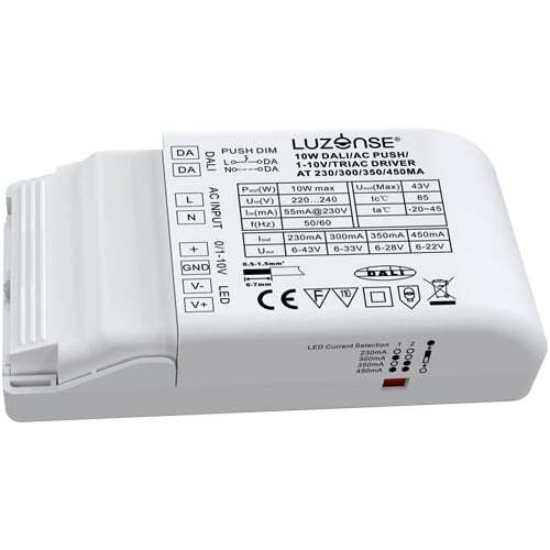 Unilamp - DALI DRIVER 10W 300MA 5P LCT KOBL. BOKS 5-POL M/LINECT