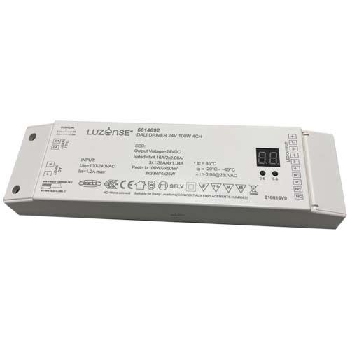 Unilamp - DALI driver 24V 100W 1-4kanal