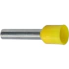 Abiko - Endehylse, ST Isolert 1,0mm² gul