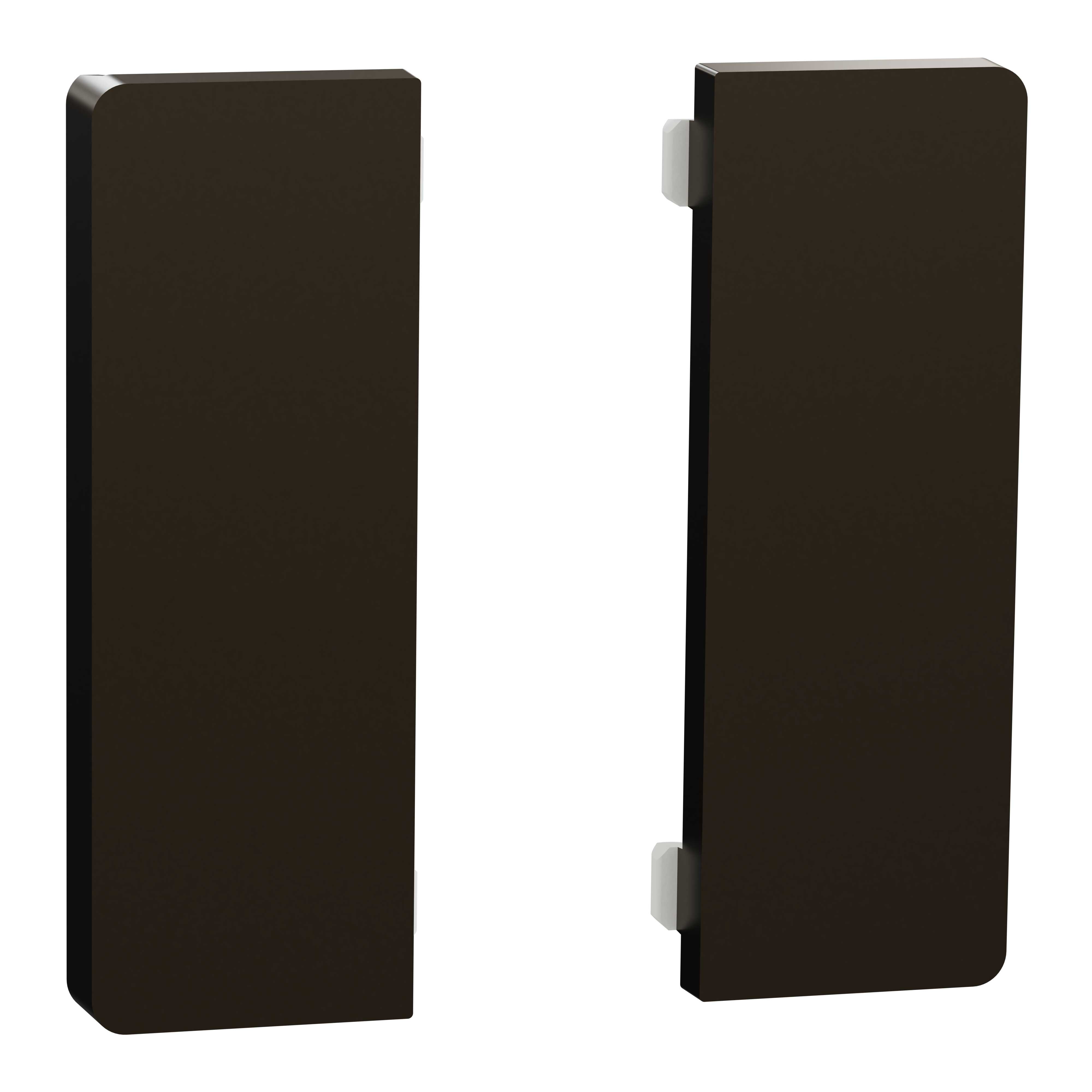 Schneider Electric - KNX 2-knapp til trykknappinnsats dynamisk merking, System Design, mokka metallic