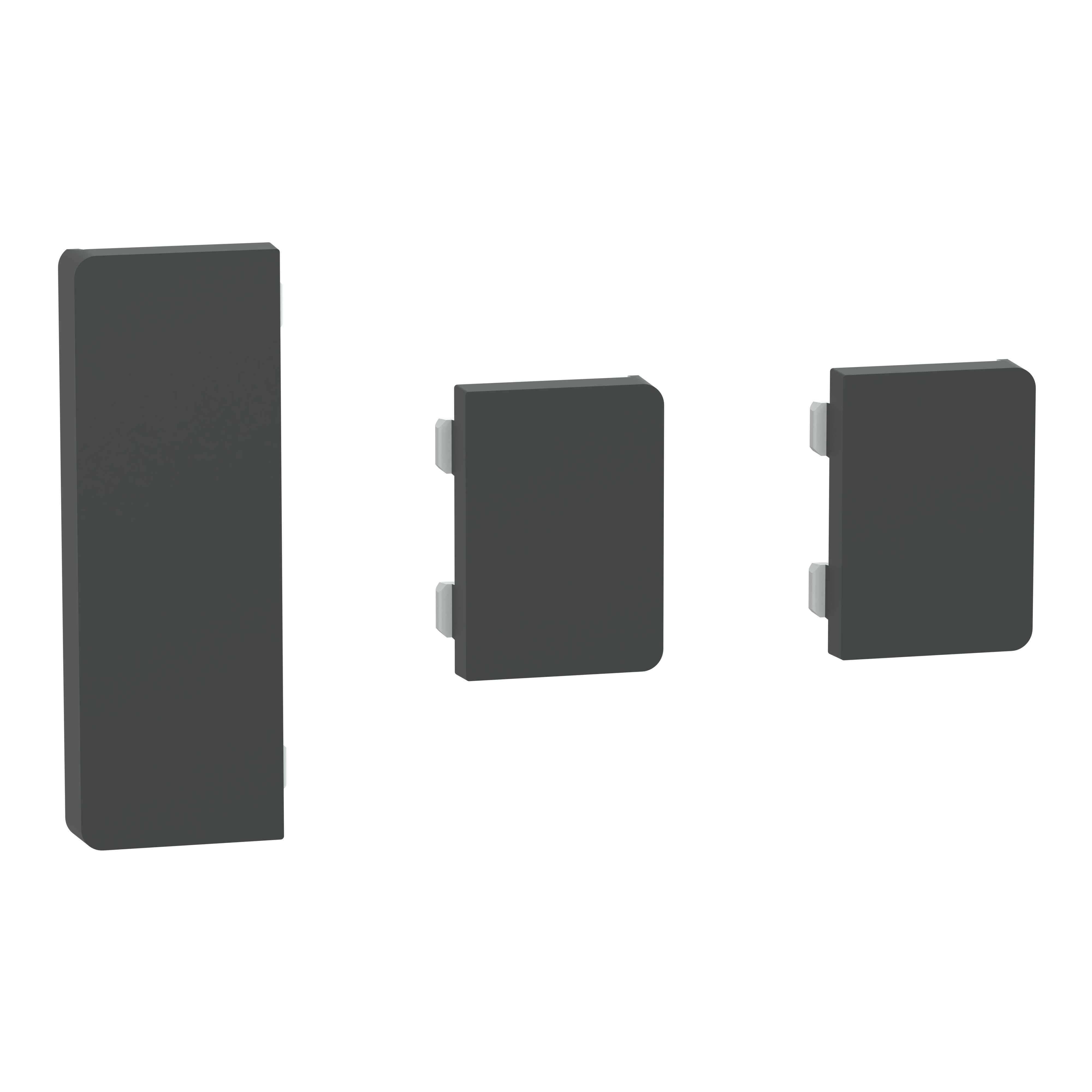 Schneider Electric - KNX 3-knapp til trykknappinnsats dynamisk merking, System Design, antrasitt