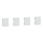 Schneider Electric - KNX 4-knapp til trykknappinnsats dynamisk merking, System Design, hvit