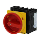 Eaton Electric - Hovedbryter, P1, 40 A, innvendig montasje, 3 fas + N, 1 N/O, 1 N/C, Nødstopp funksjon