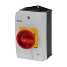 Eaton Electric - Hovedbryter, P1, 40 A, kapslet, 3 fas + N, Nødstopp funksjon