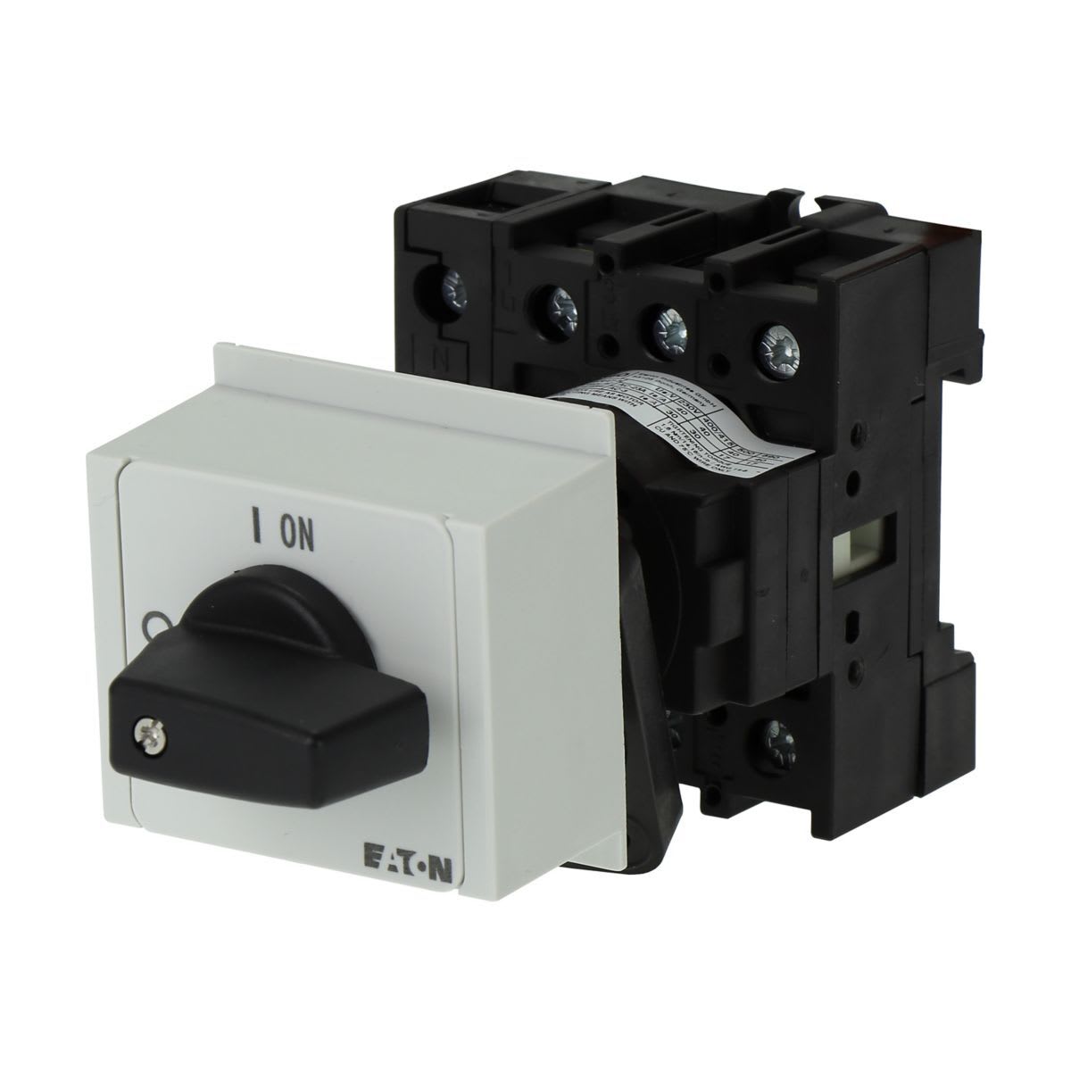 Eaton Electric - Av/På-bryter, P1, 40 A, skinnemontering, 3 fas + N