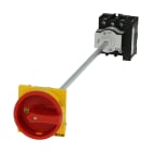 Eaton Electric - Hovedbryter, P1, 40 A, bak montert, 3 fas, 1 N/O, 1 N/C, Nødstopp funksjon