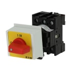 Eaton Electric - Av/På-bryter, P1, 40 A, skinnemontering, 3 fas, Nødstopp