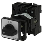 Eaton Electric - Av/På-bryter, P1, 40 A, bak montert, 3 fas + N, med svart vrigrep