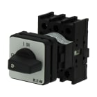 Eaton Electric - Av/På-bryter, P1, 40 A, sentermontering, 3 fas, med svart vrigrep