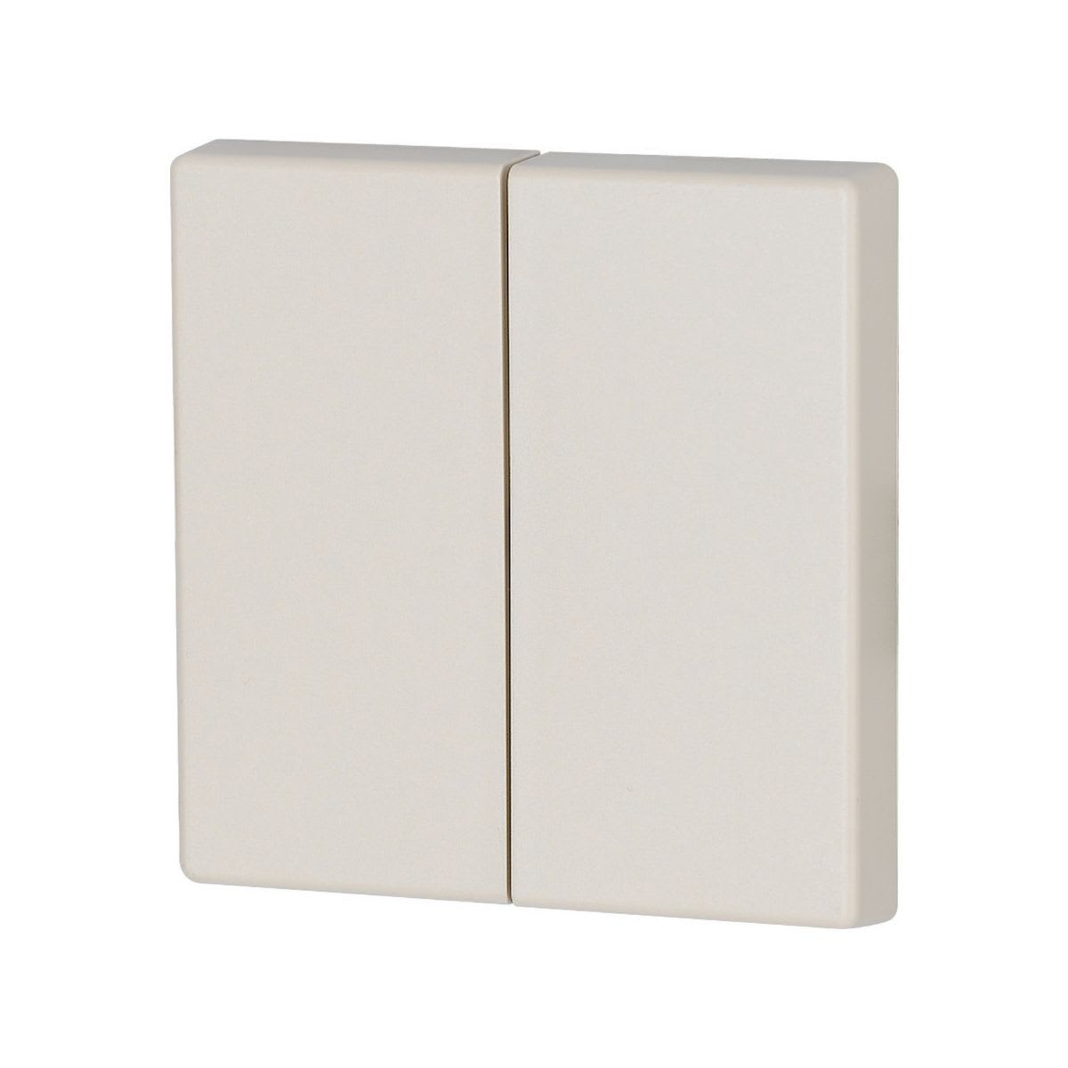 Eaton Electric - Dobbel vippe krem 55x55mm - CWIZ-02/02