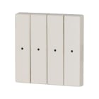 Eaton Electric - 4-felts vippe krem 55x55mm LED - CWIZ-04/02-LED