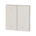 Eaton Electric - Dobbel vippe Krem 1/0 - CWIZ-02/12