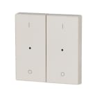 Eaton Electric - Dobbel vippe Krem 1/0 LED - CWIZ-02/12-LED