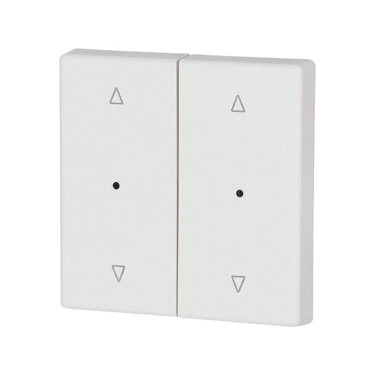 Eaton Electric - Dobbel vippe Hvit O/N LED - CWIZ-02/21-LED