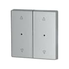 Eaton Electric - Dobbel vippe Sølv O/N LED - CWIZ-02/23-LED