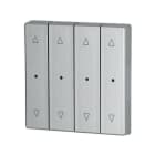 Eaton Electric - 4-felts vippe Sølv O/N LED - CWIZ-04/23-LED