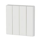 Eaton Electric - Glanset hvit 4-felt - CWIZ-04/31