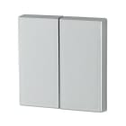 Eaton Electric - Glanset vippe sølv dobbel - CWIZ-02/33