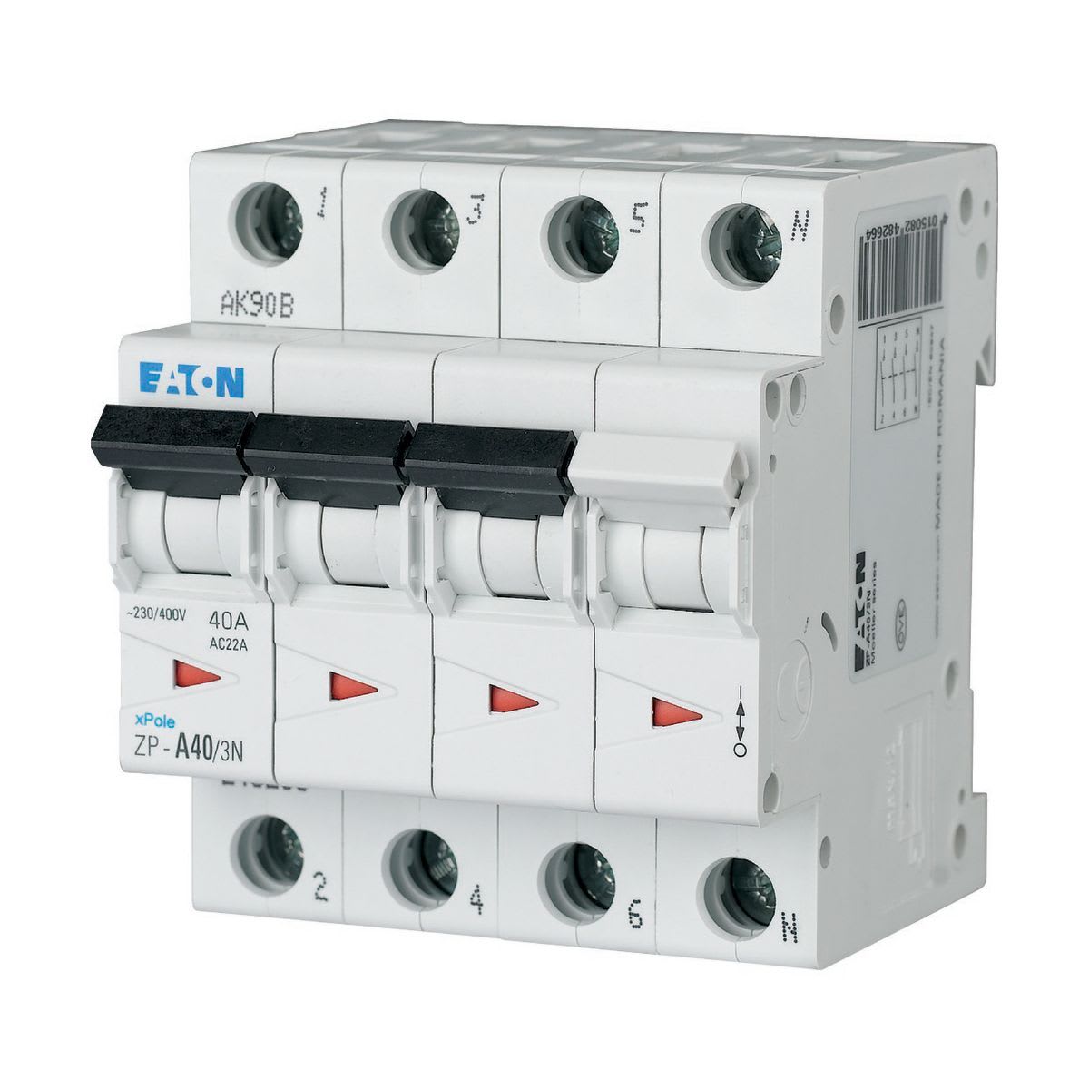 Eaton Electric - Xpole: Lastbryter ZP-A63/3N