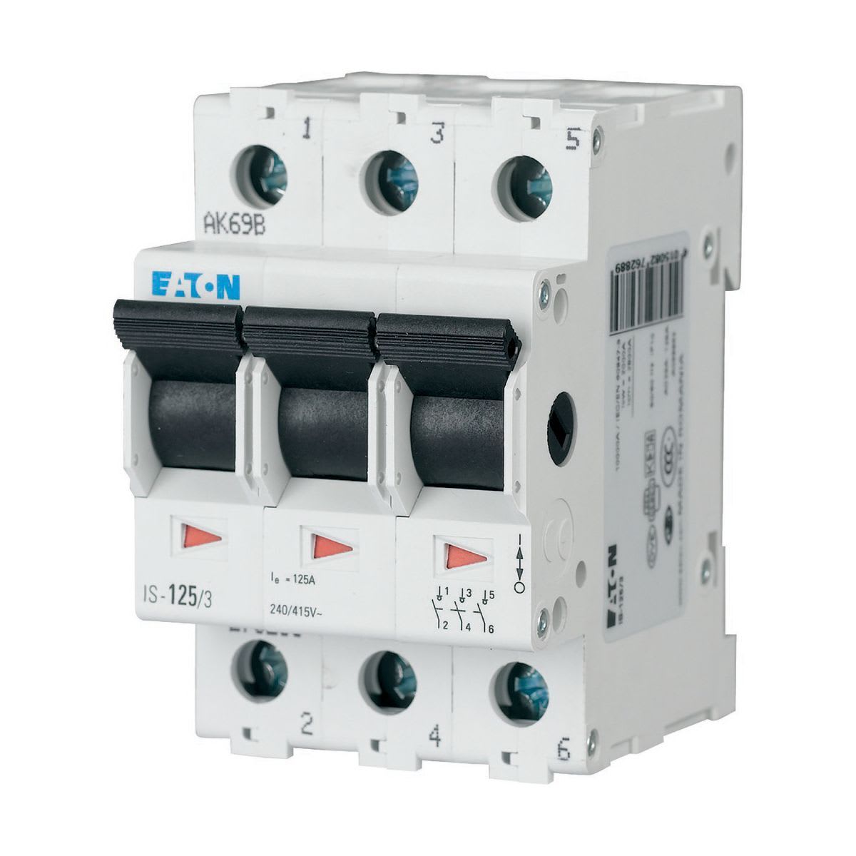 Eaton Electric - IS-125/3 LASTBRYTER 125A 3-POL