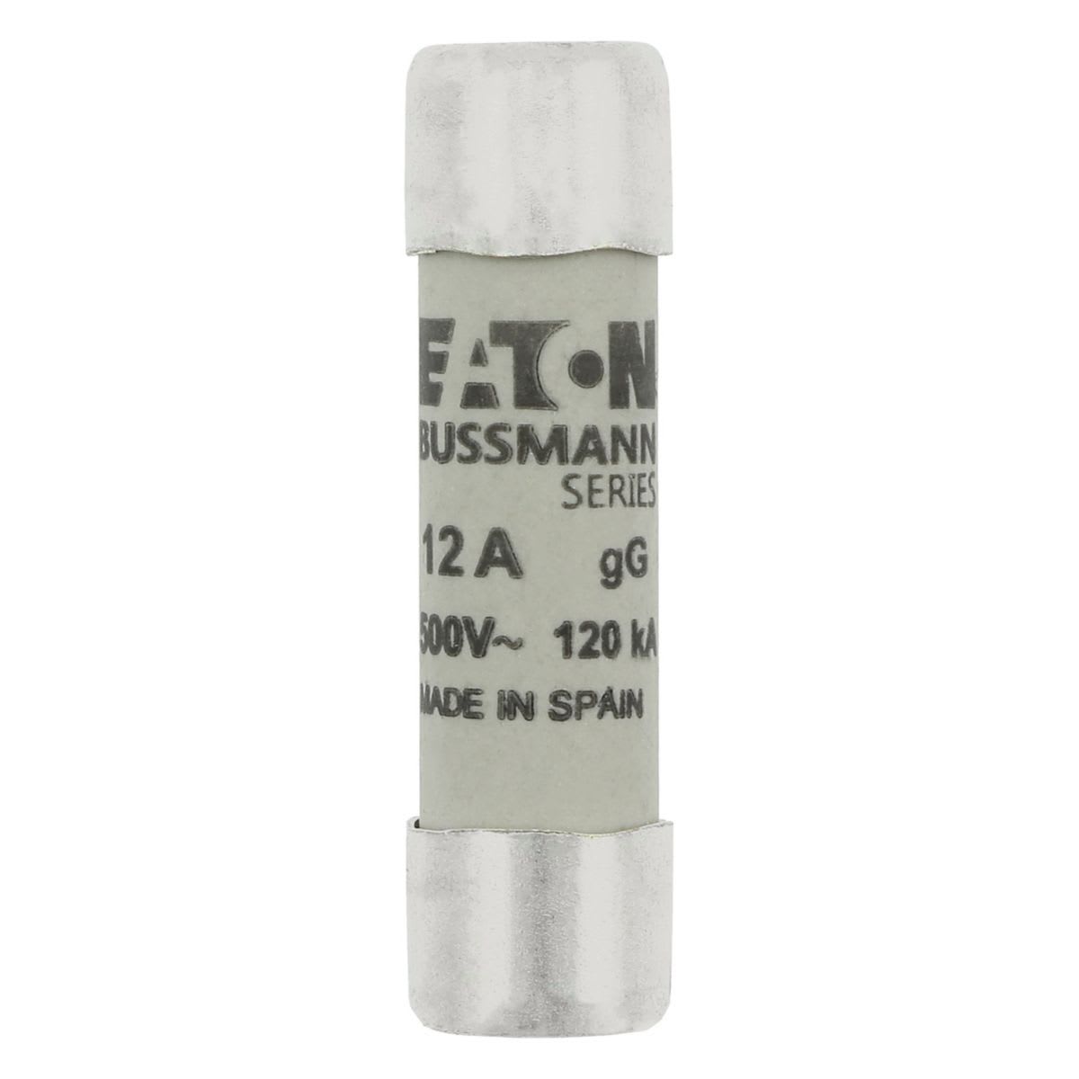 Eaton Electric - CYLINDRICAL FUSE 10 x 38 12A Sylindersikring 10 x 38 12A G