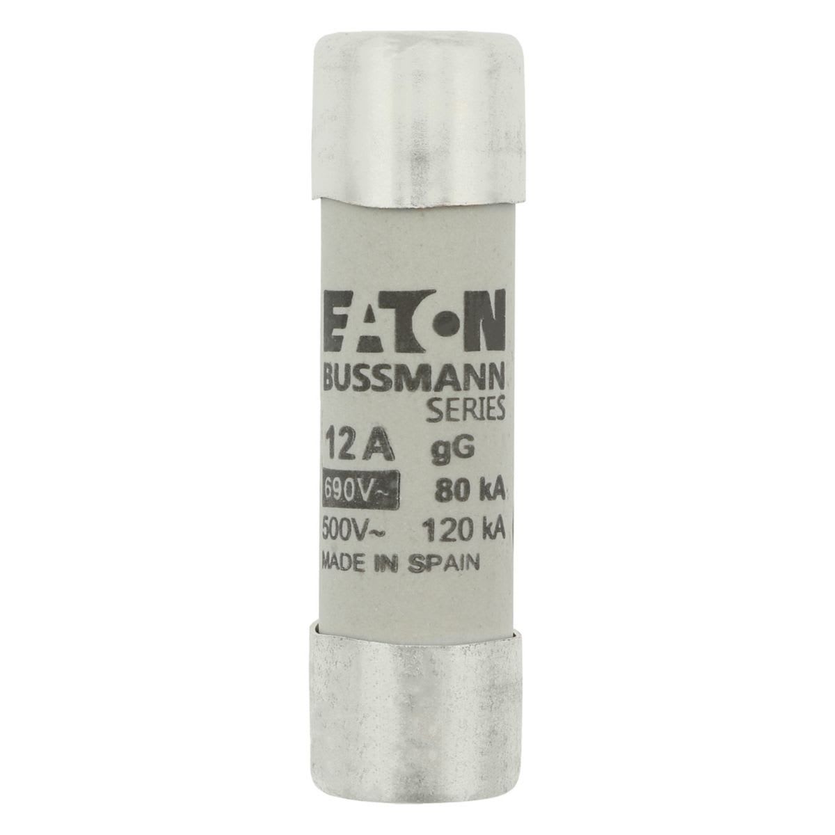 Eaton Electric - CYLINDRICAL FUSE 14 x 51 12A Sylindersikring 14 x 51 12A G