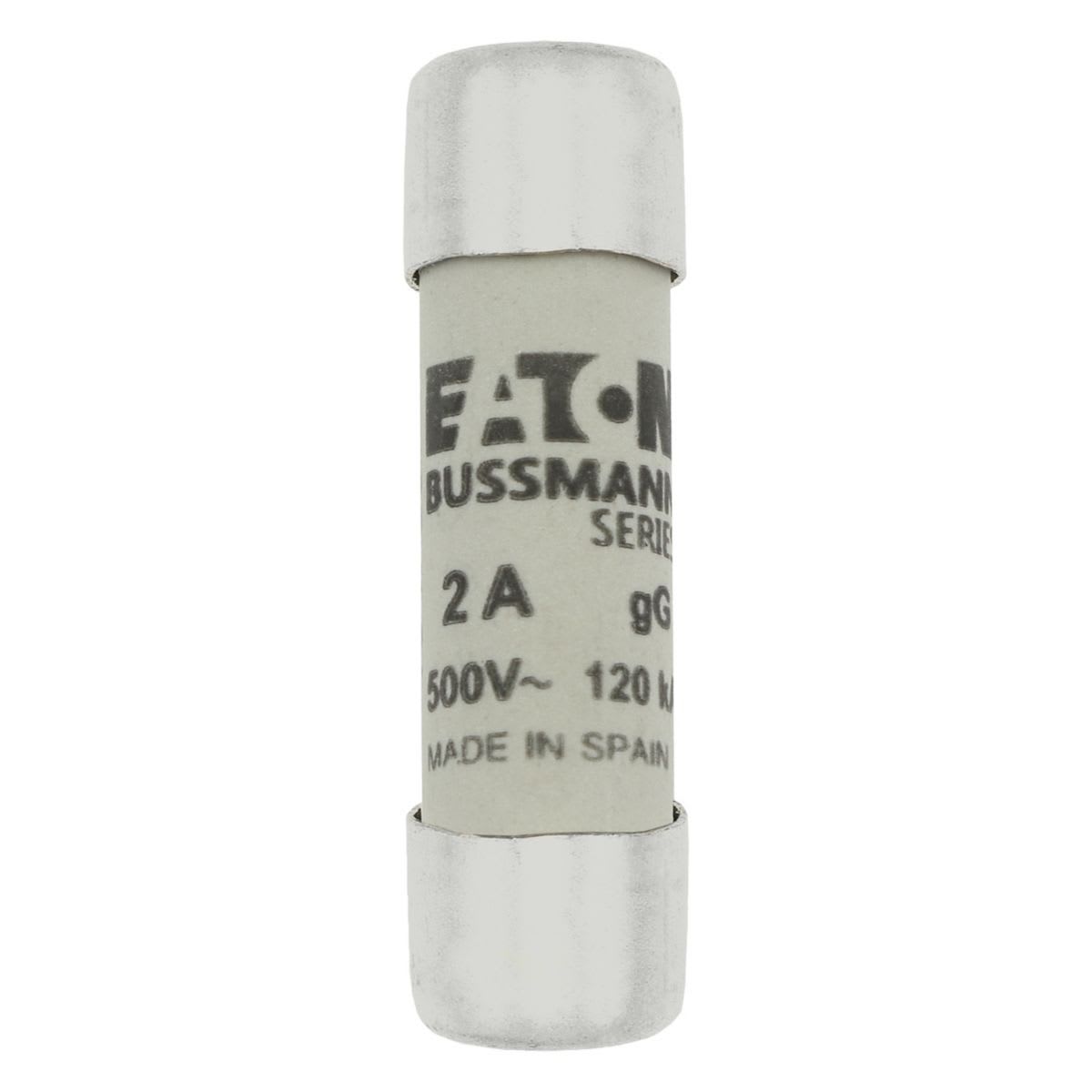 Eaton Electric - CYLINDRICAL FUSE 10 x 38 2A G Sylindersikring 10 x 38 2A GG