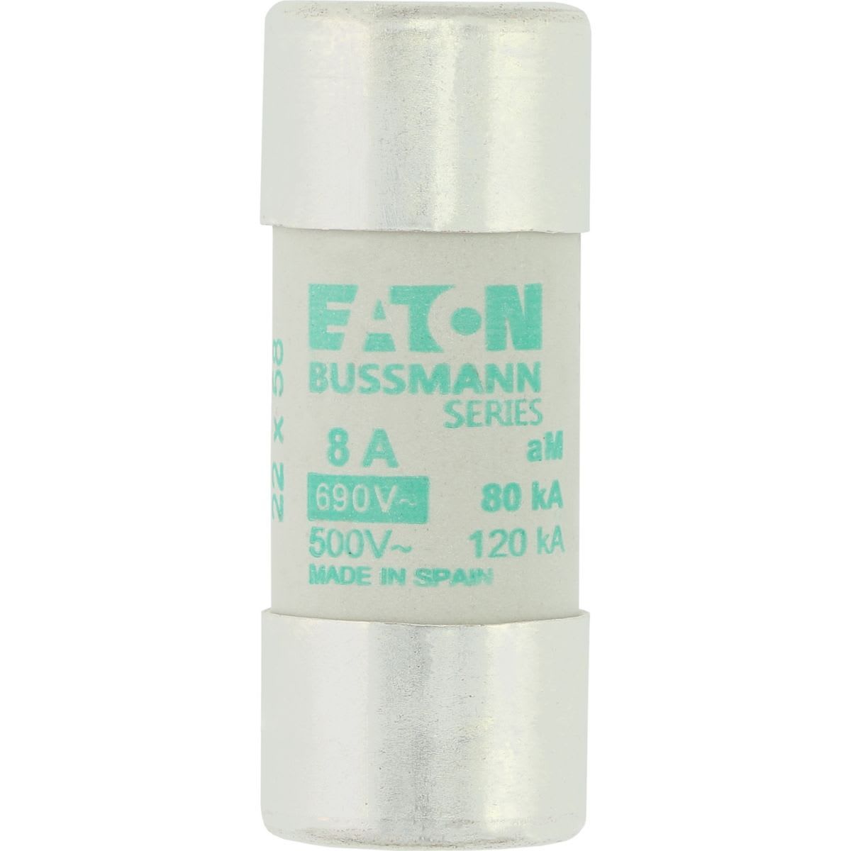 Eaton Electric - CYLINDRICAL FUSE 22 x 58 8A A Sylindersikring 22 x 58 8A AM