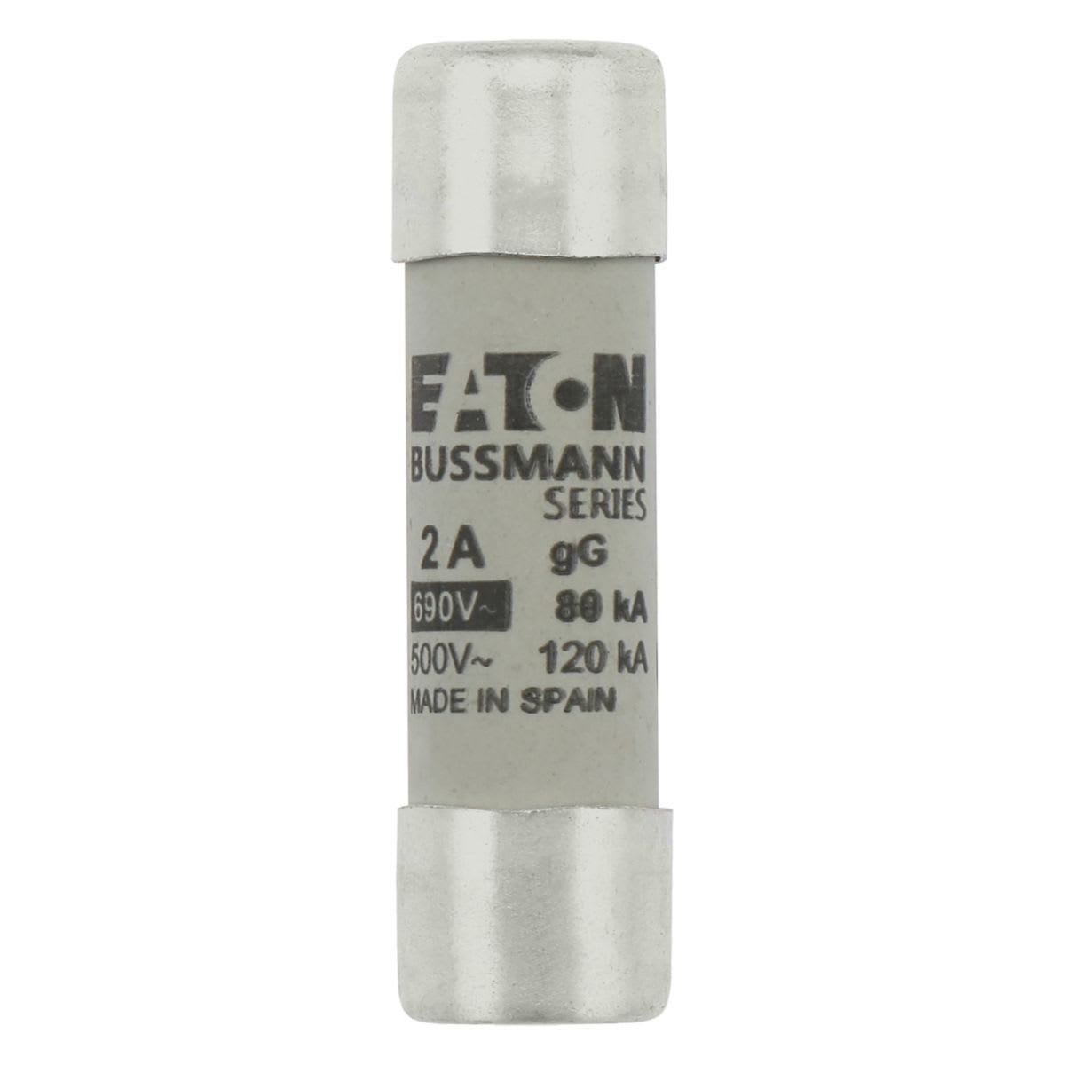 Eaton Electric - CYLINDRICAL FUSE 14 x 51 2A G Sylindersikring 14 x 51 2A GG