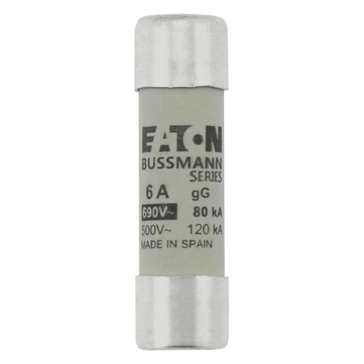 Eaton Electric - CYLINDRICAL FUSE 14 x 51 6A G Sylindersikring 14 x 51 6A GG