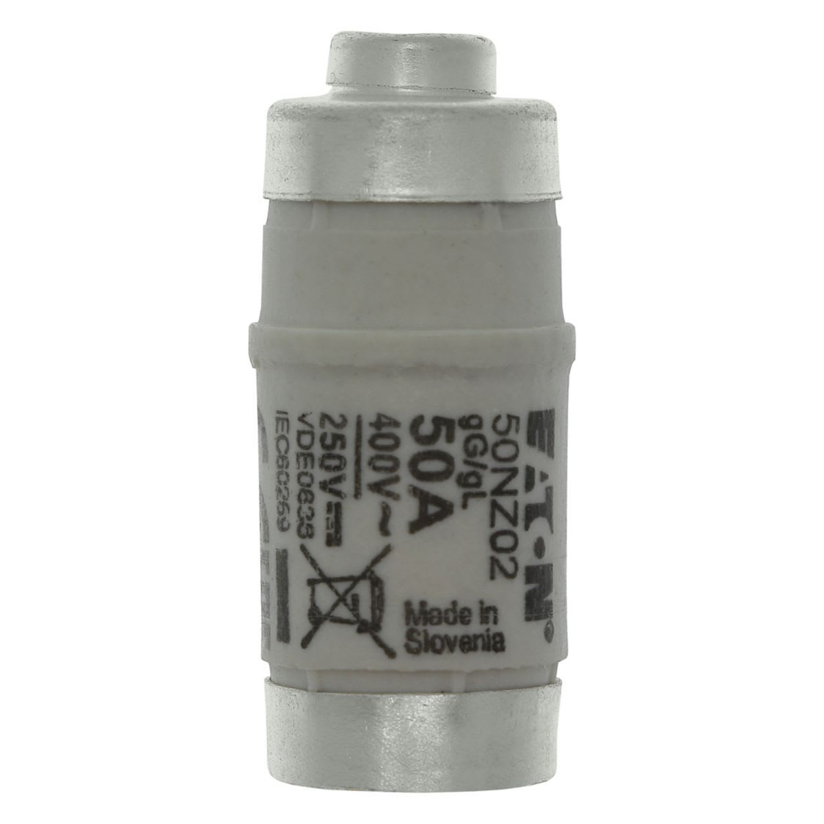 Eaton Electric - FUSE-D02 50A T GL/GG 400VAC E Sikring-D02 50A T GL/GG 400VA