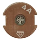 Eaton Electric - GAUGE PIECE D2 4A 500V FOR E27 Måleenhet D2 4A 500V FOR E27