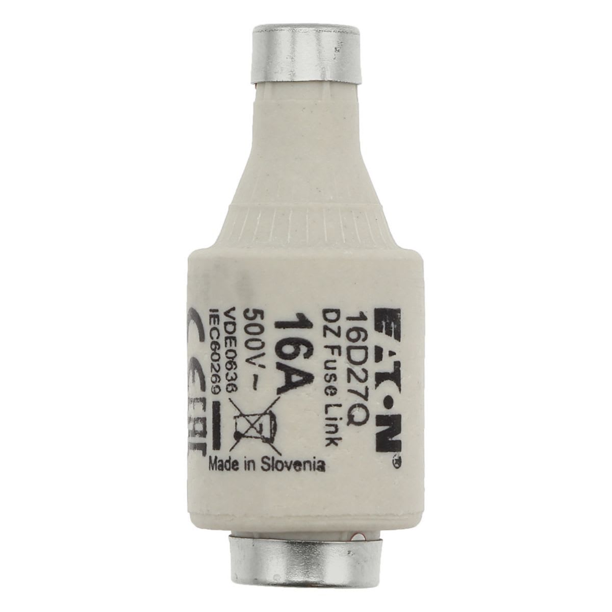 Eaton Electric - Sikring, LV, 16 A, AC 500 V, D2, gR, IEC, kvikk