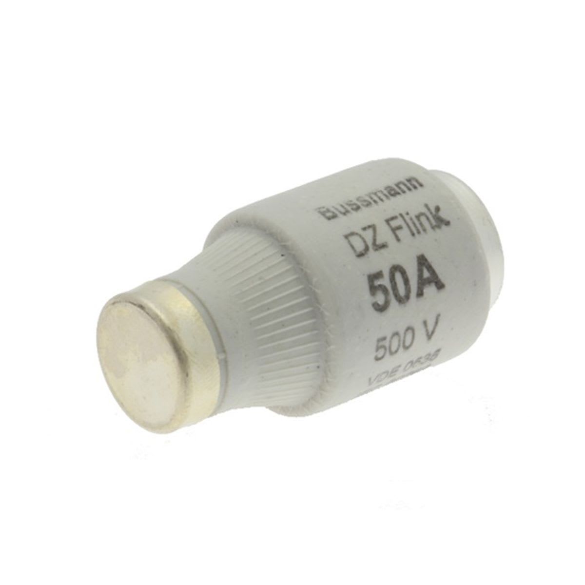 Eaton Electric - Sikring, lavspenning, 50 A, AC 500 V, D3, 27 x 18 mm, gR, IEC, kvikk