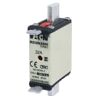Eaton Electric - NH-knivsikring, , 32 A, AC 690 V, 120 kA, NH000, gL/gG, IEC, dual indikator, isolerte gripehåndtak