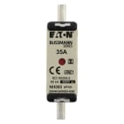 Eaton Electric - NH-knivsikring, , 35 A, AC 690 V, 120 kA, NH000, gL/gG, IEC, dual indikator, isolerte gripehåndtak