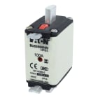 Eaton Electric - NH-knivsikring, , 100 A, AC 690 V, 120 kA, NH00, gG/gL, IEC, dual indikator, isolerte gripehåndtak