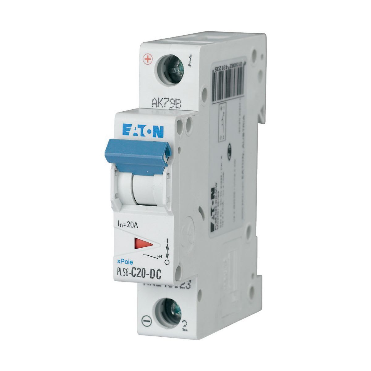 Eaton Electric - PLS6-C20-DC-MW Elementautomat 20A 1P/C DC