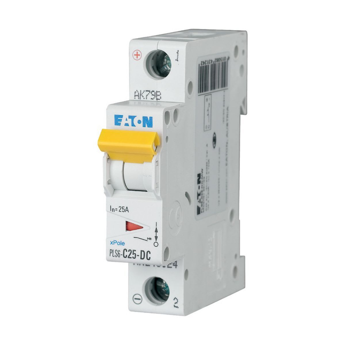 Eaton Electric - PLS6-C25-DC-MW Elementautomat 25A 1P/C DC