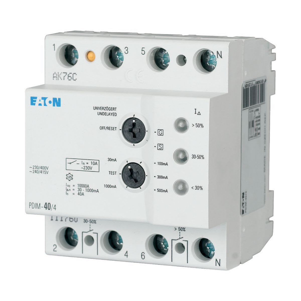 Eaton Electric - JORDF.VARSLER/RELE JUSTERBART