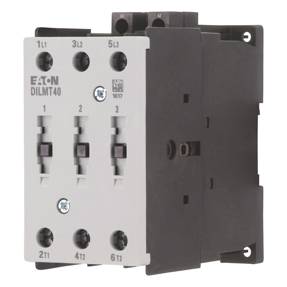 Eaton Electric - Kontaktor, 3 pol, 380 V 400 V: 18.5 kW, 230 V 50 Hz, 240 V 60 Hz, AC betjent, Skruklemmer