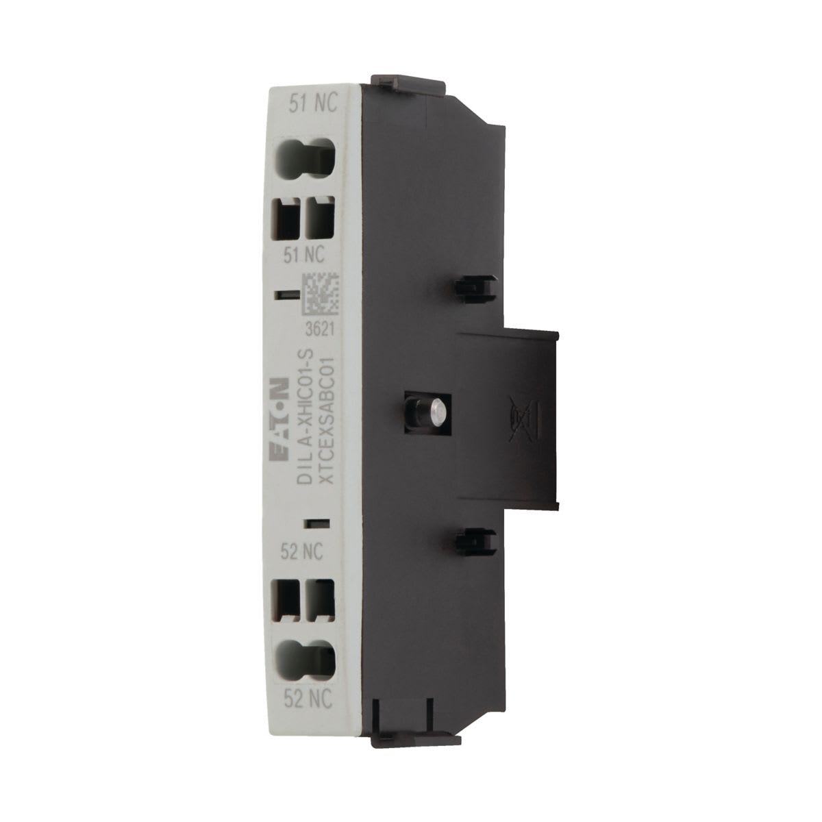 Eaton Electric - Hjelpekontakt, 1 pole, 400V 415 V: 4 A, 1 NC, sidemontert