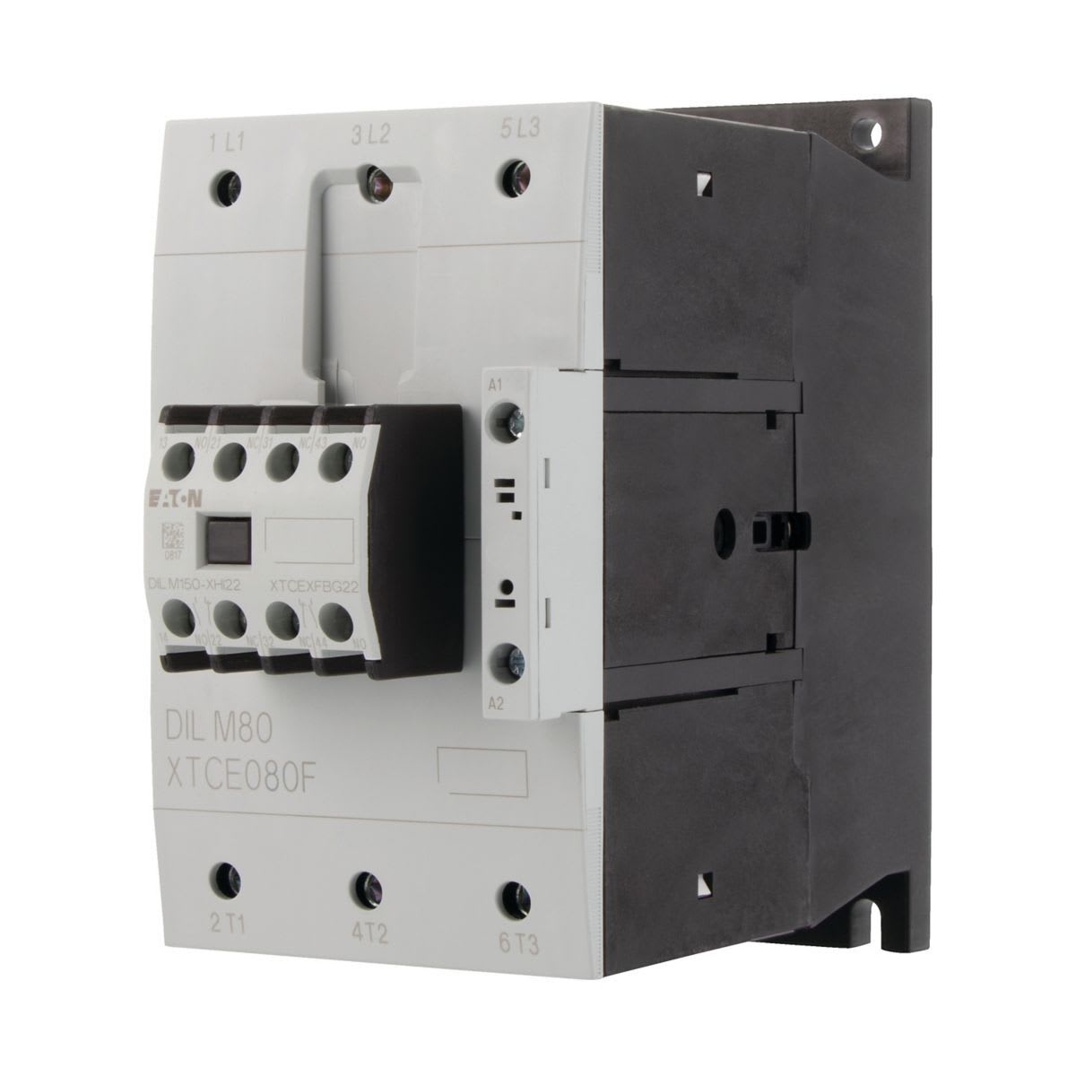 Eaton Electric - Kontaktor, 400V 37 kW, 2 N/O, 2 NC, RDC 24: 24 - 27 V DC,