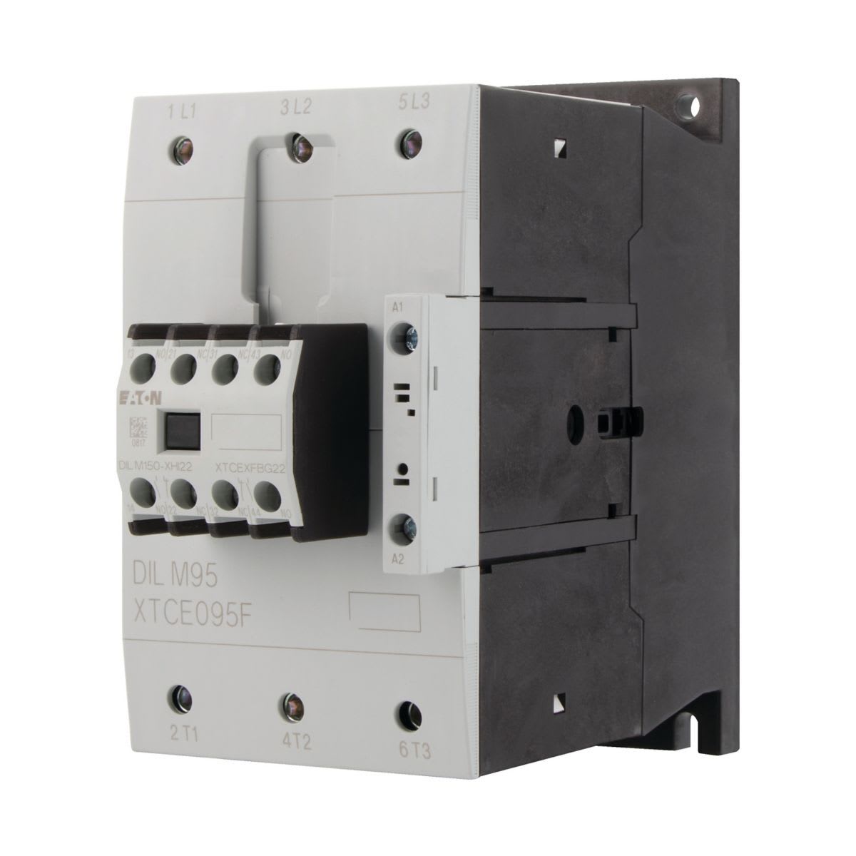Eaton Electric - Kontaktor, 400V 45 kW, 2 N/O, 2 NC, 230 V 50 Hz, 240 V 60 Hz,